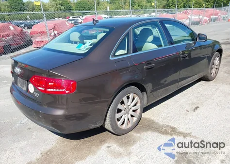 2011 Audi A4 2.0T Premium z USA, uszkodzony, nr VIN WAUFFAFL2BN012377